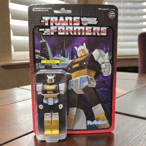 Hasbro Other - Hasbro Transformers Action Figure - Black, White, Gold